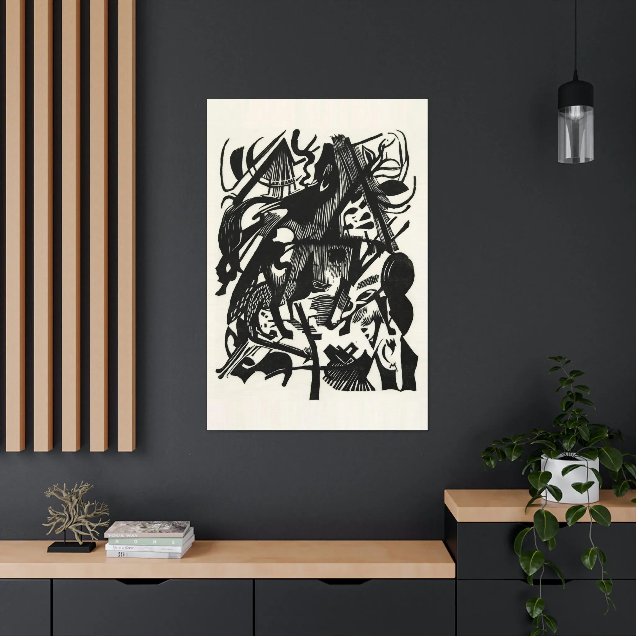 Birth of the Wolves Canvas Gallery Wraps