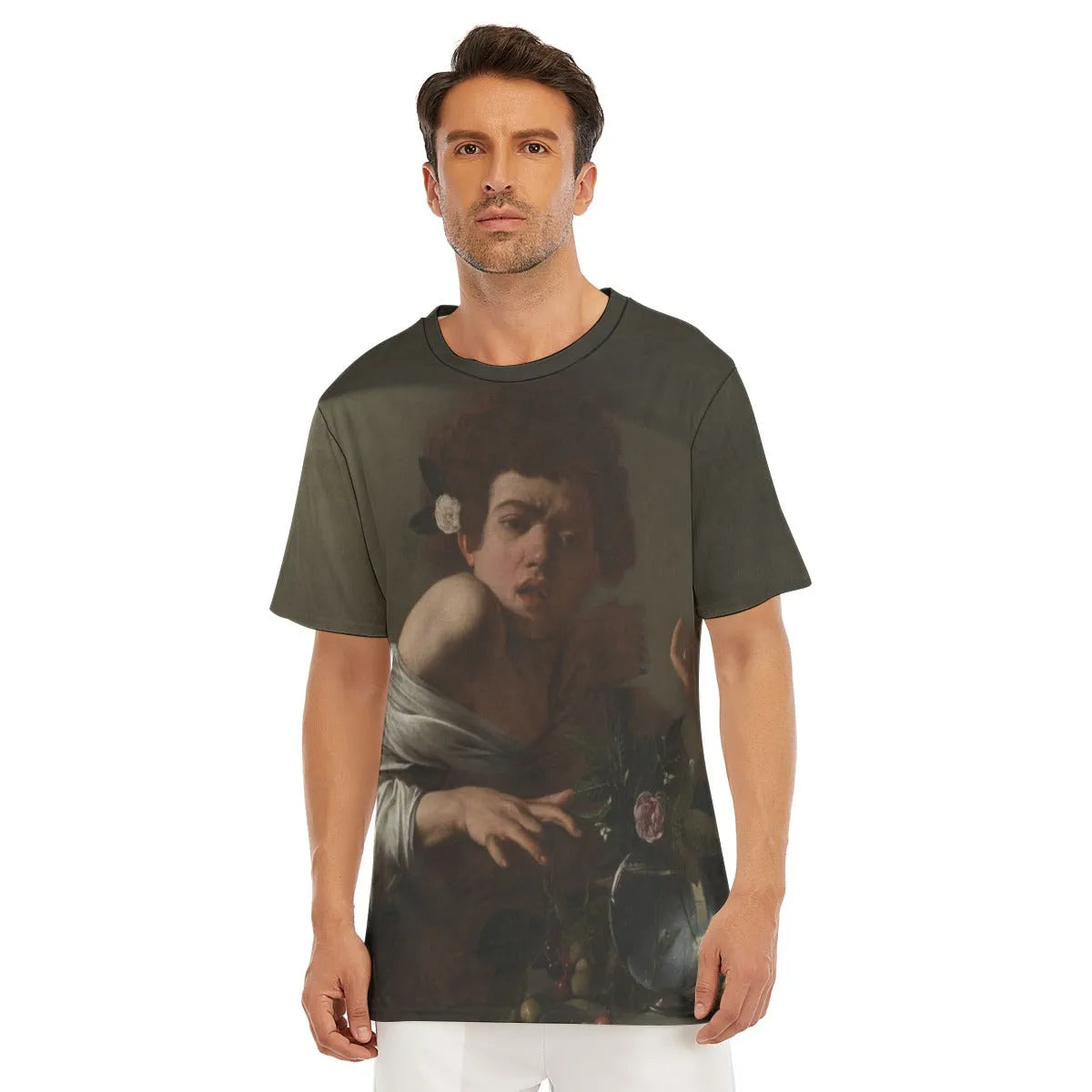 Boy Bitten by a Lizard Baroque by Caravaggio T-Shirt