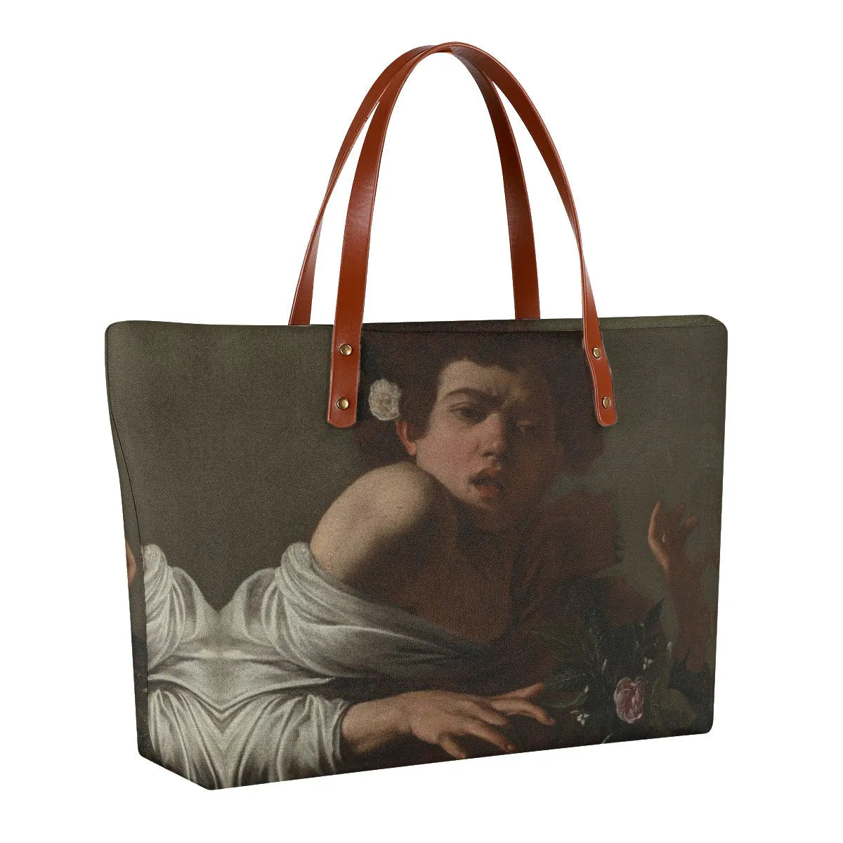 Boy Bitten by a Lizard Caravaggio Tote Bag