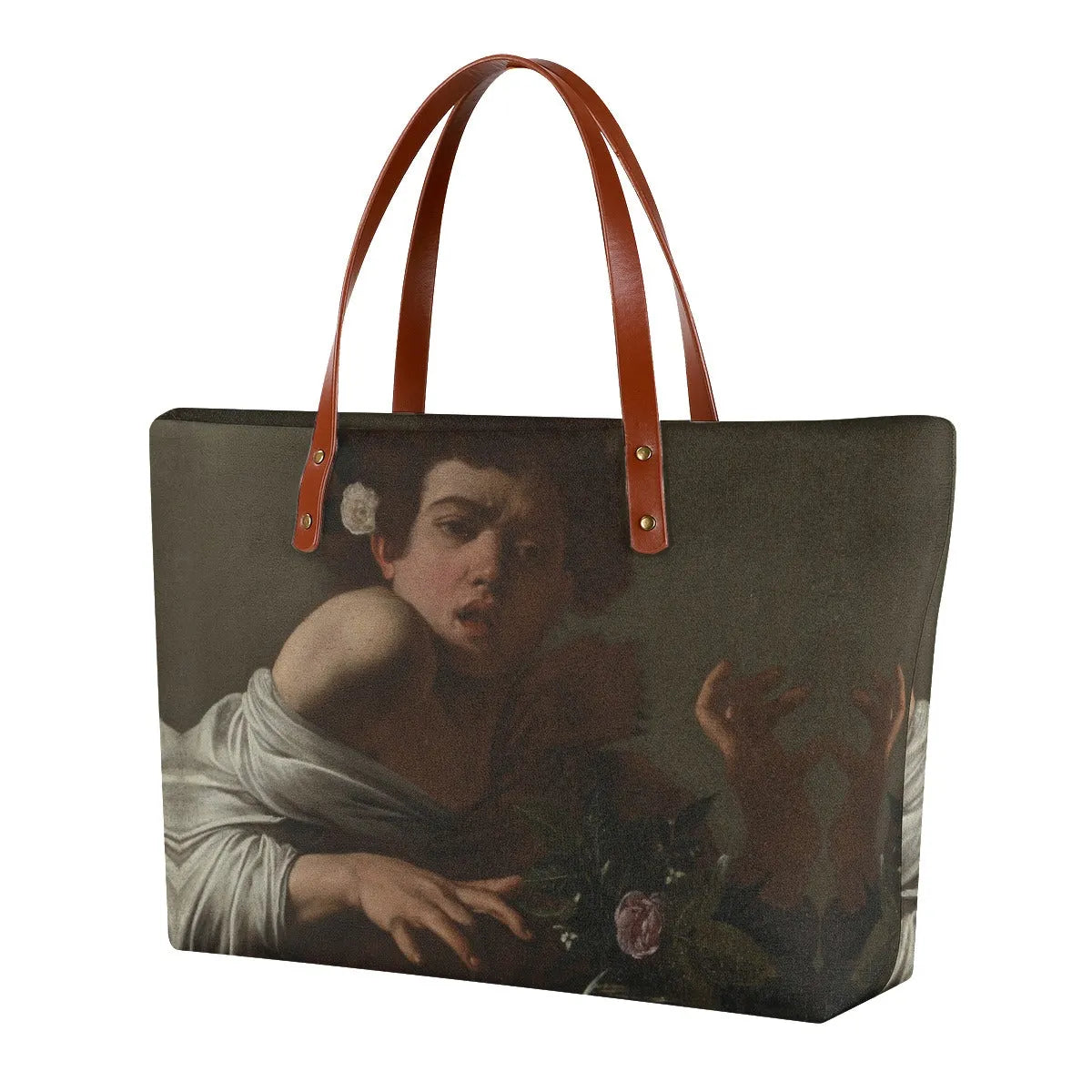 Boy Bitten by a Lizard Caravaggio Tote Bag