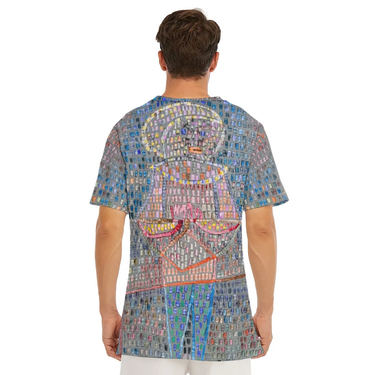 Boy in Fancy Dress Paul Klee T-Shirt - Wearable Art Tee