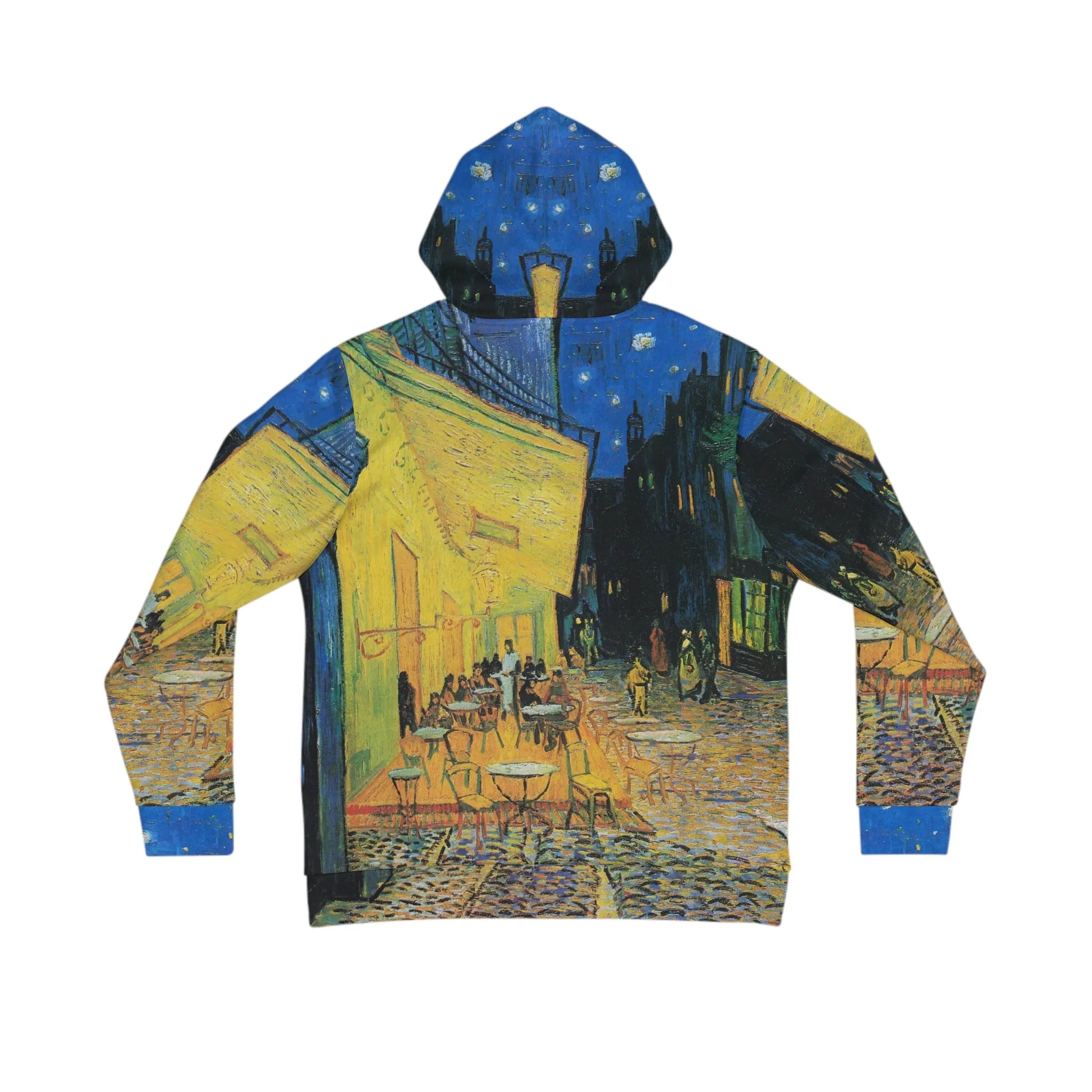 Café Terrace at Night Vincent van Gogh Art Hoodie