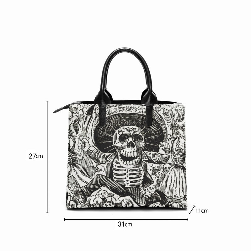 Calaveras Mexican Skeleton Art Jose Guadalupe Handbag