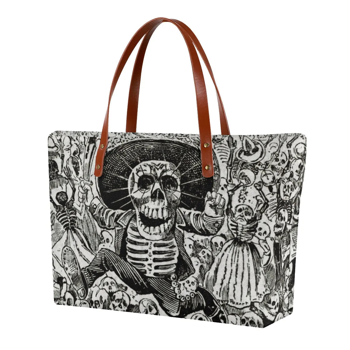 Calaveras Mexican Skeleton Jose Guadalupe Tote Bag