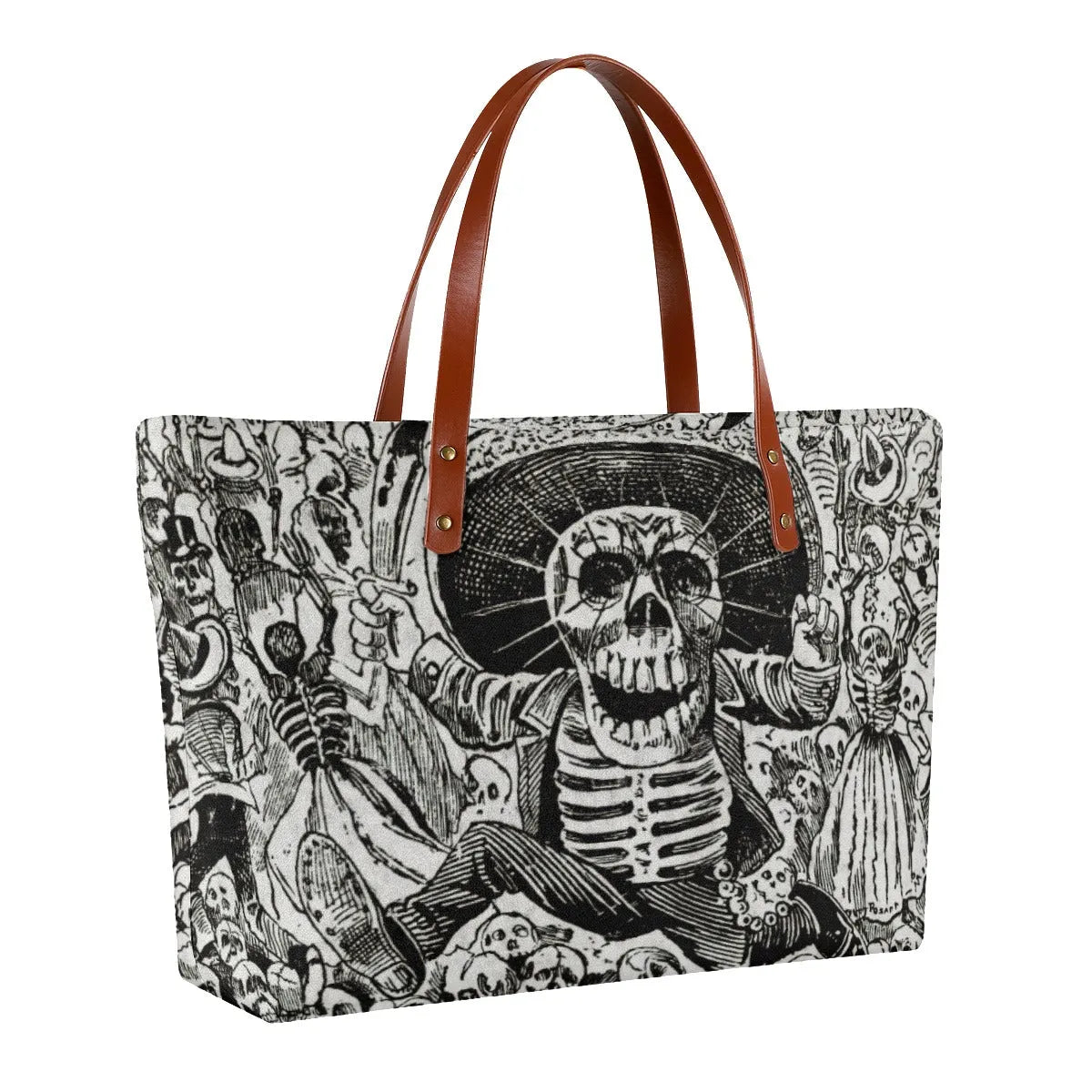 Calaveras Mexican Skeleton Jose Guadalupe Tote Bag