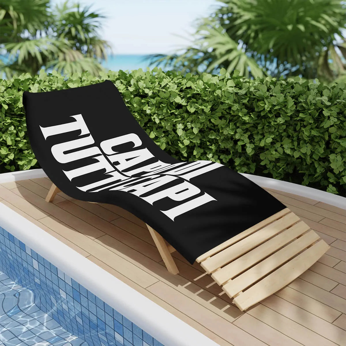 Capo Di Tutti Capi Italian Mobster Beach Towel