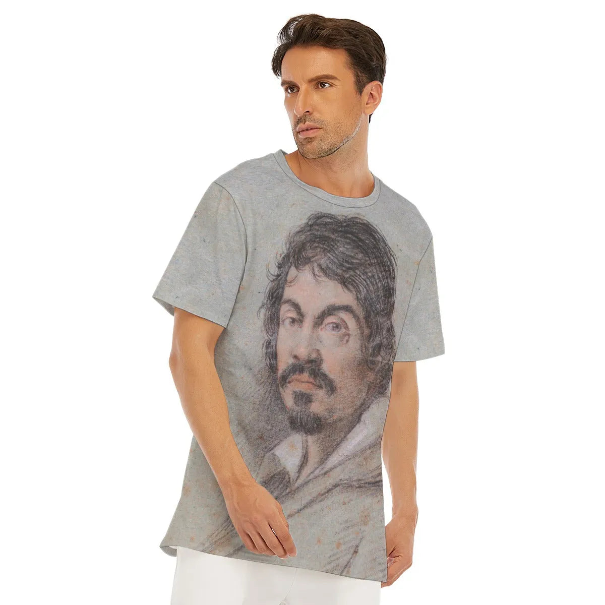 Caravaggio Portrait by Bild-Ottavio Leoni T-Shirt