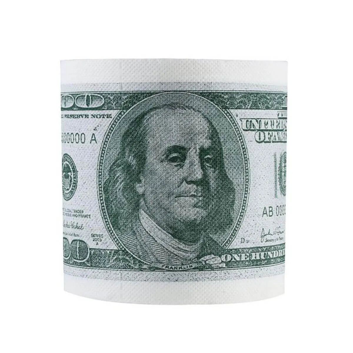 Cash Money Toilet Paper $100 Bill Toilet Paper