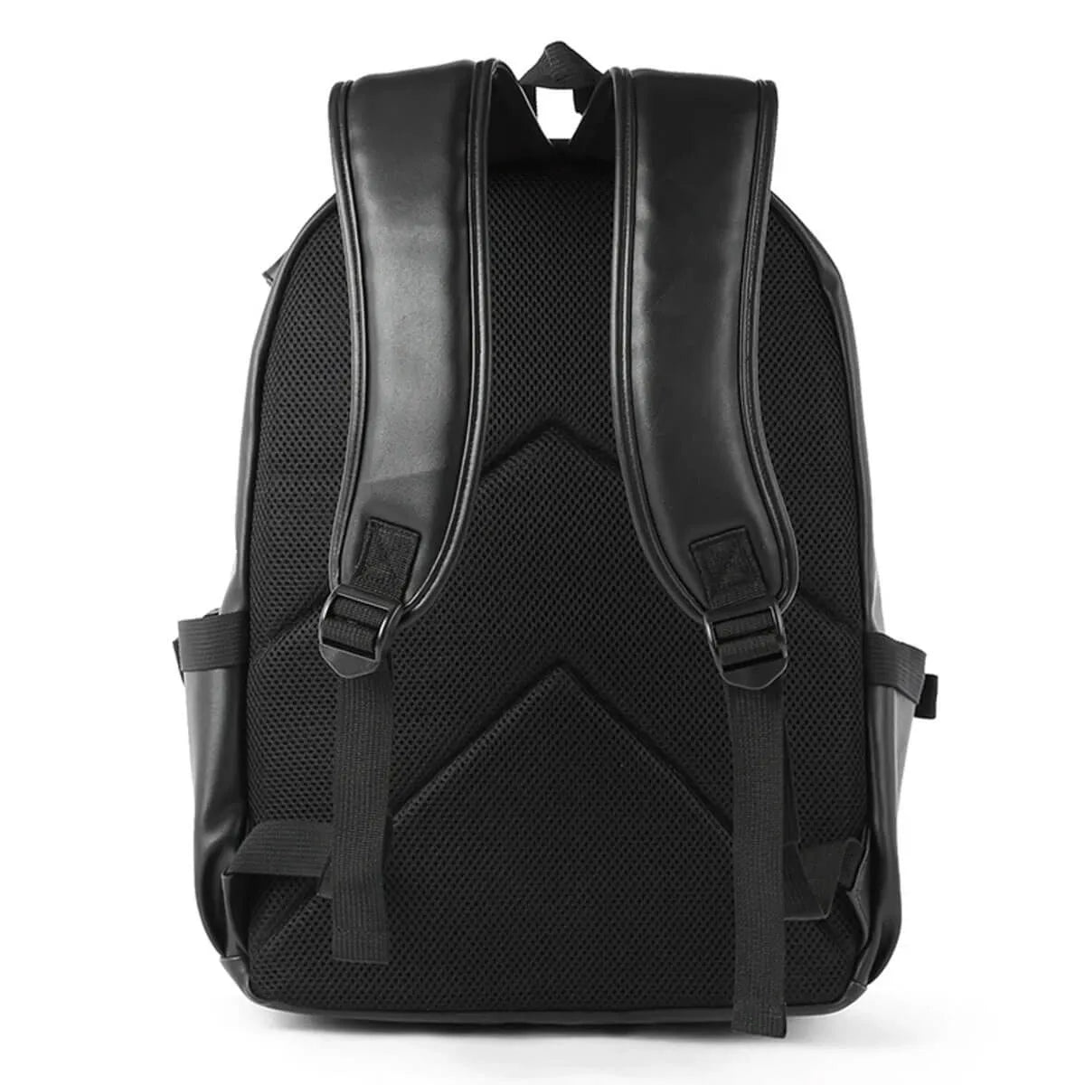 Casual Leather Fashion School Waterproof Backpack