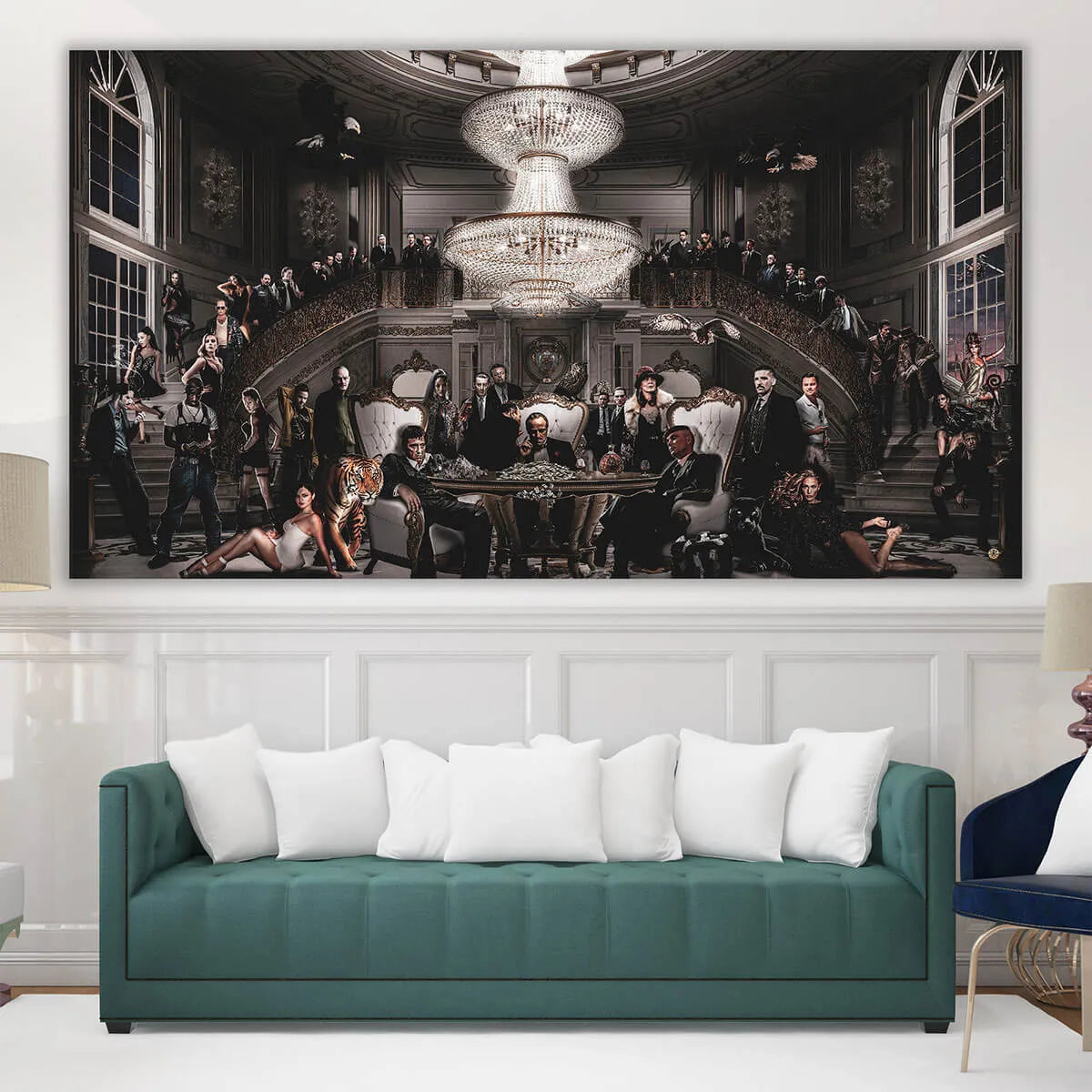 Old Hollywood Film Stars Wall Art