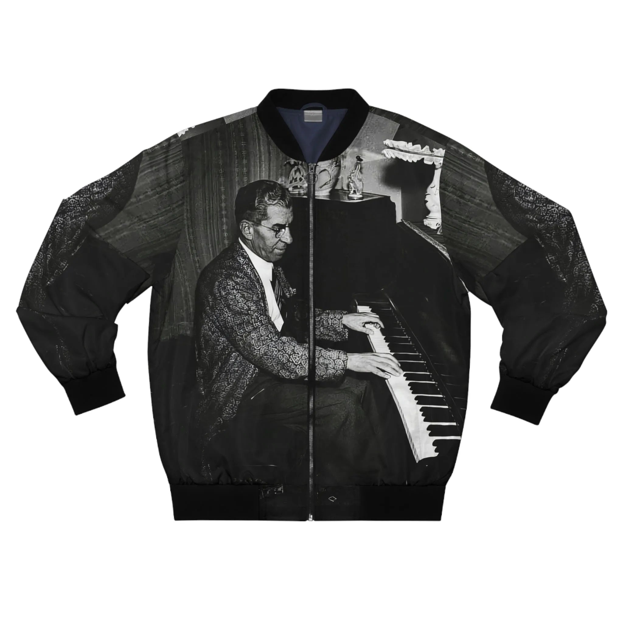 Charles Lucky Luciano Mobster Bomber Jacket