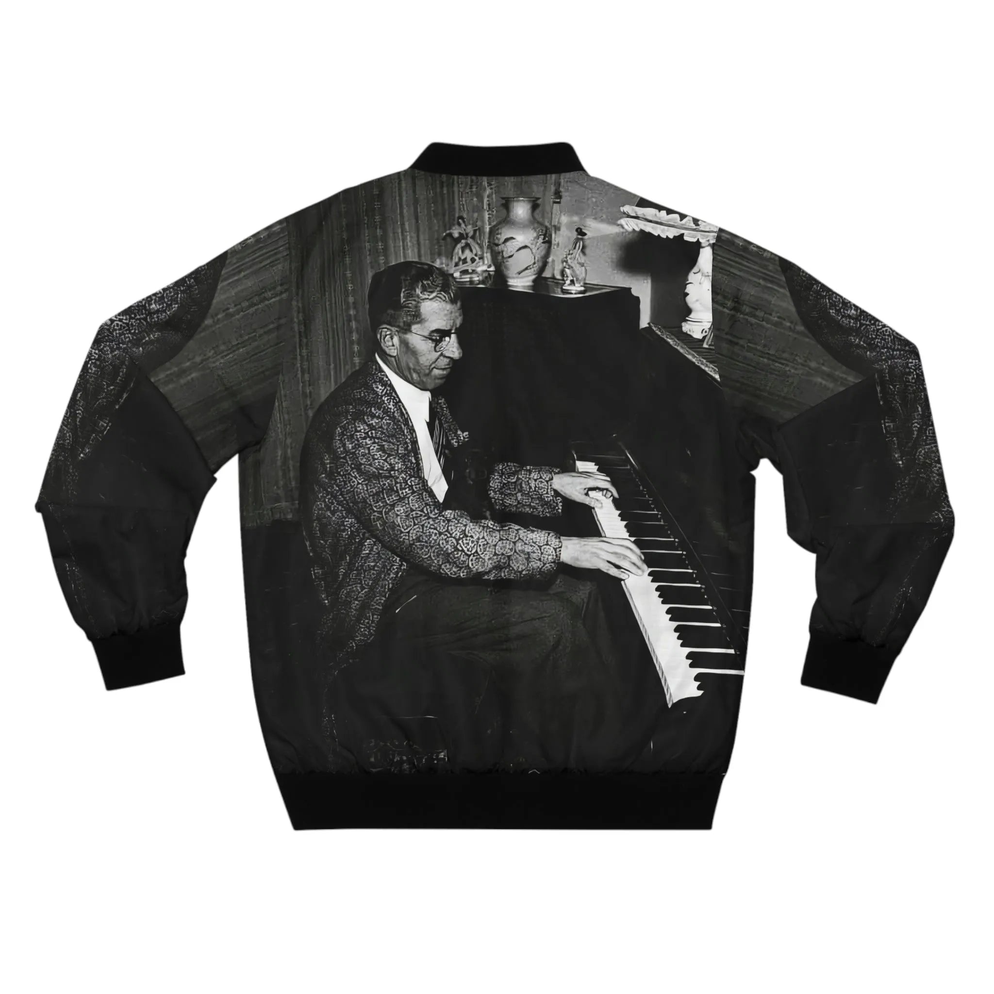 Charles Lucky Luciano Mobster Bomber Jacket