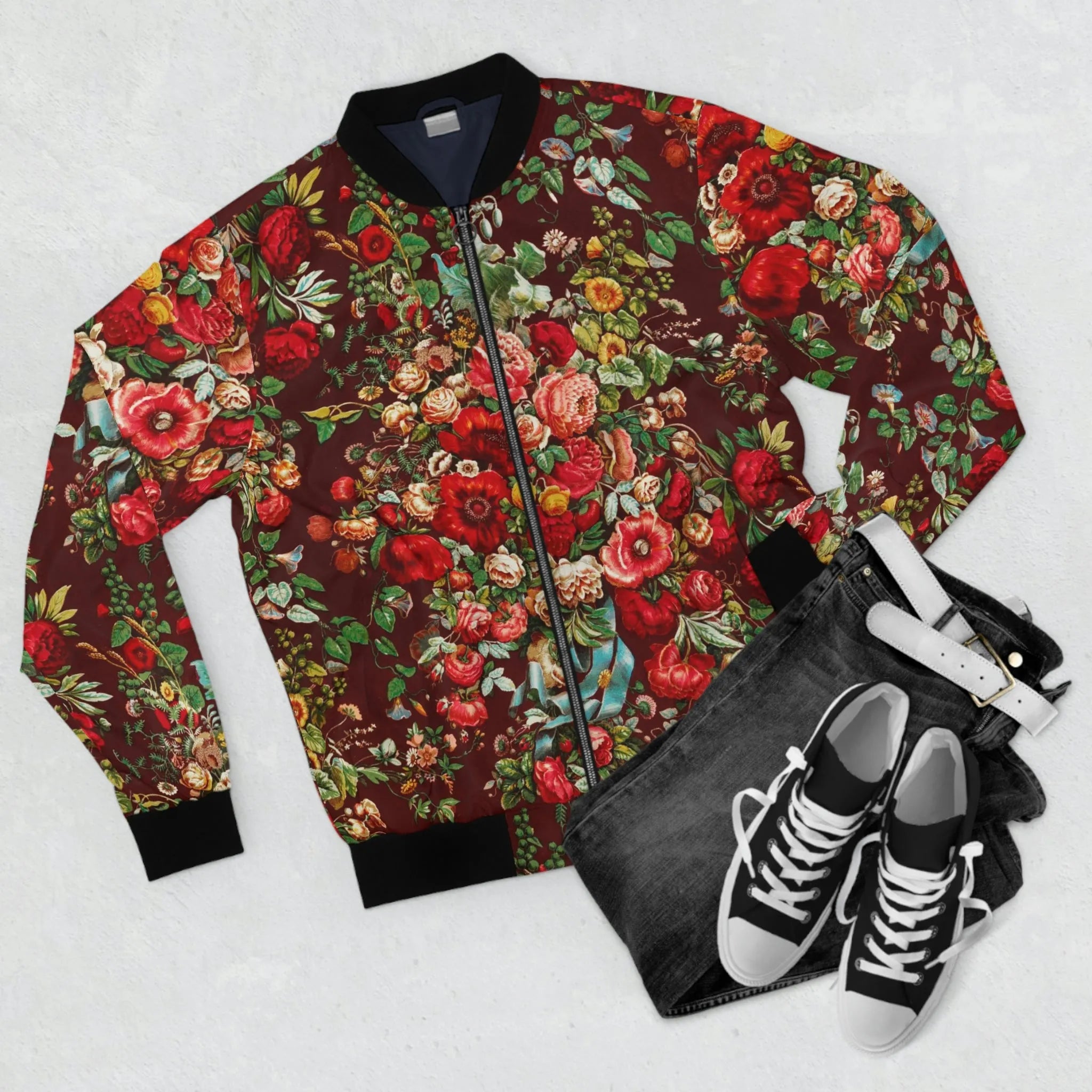 Chintz Pattern Sir Matthew Digby Wyatt Bomber Jacket