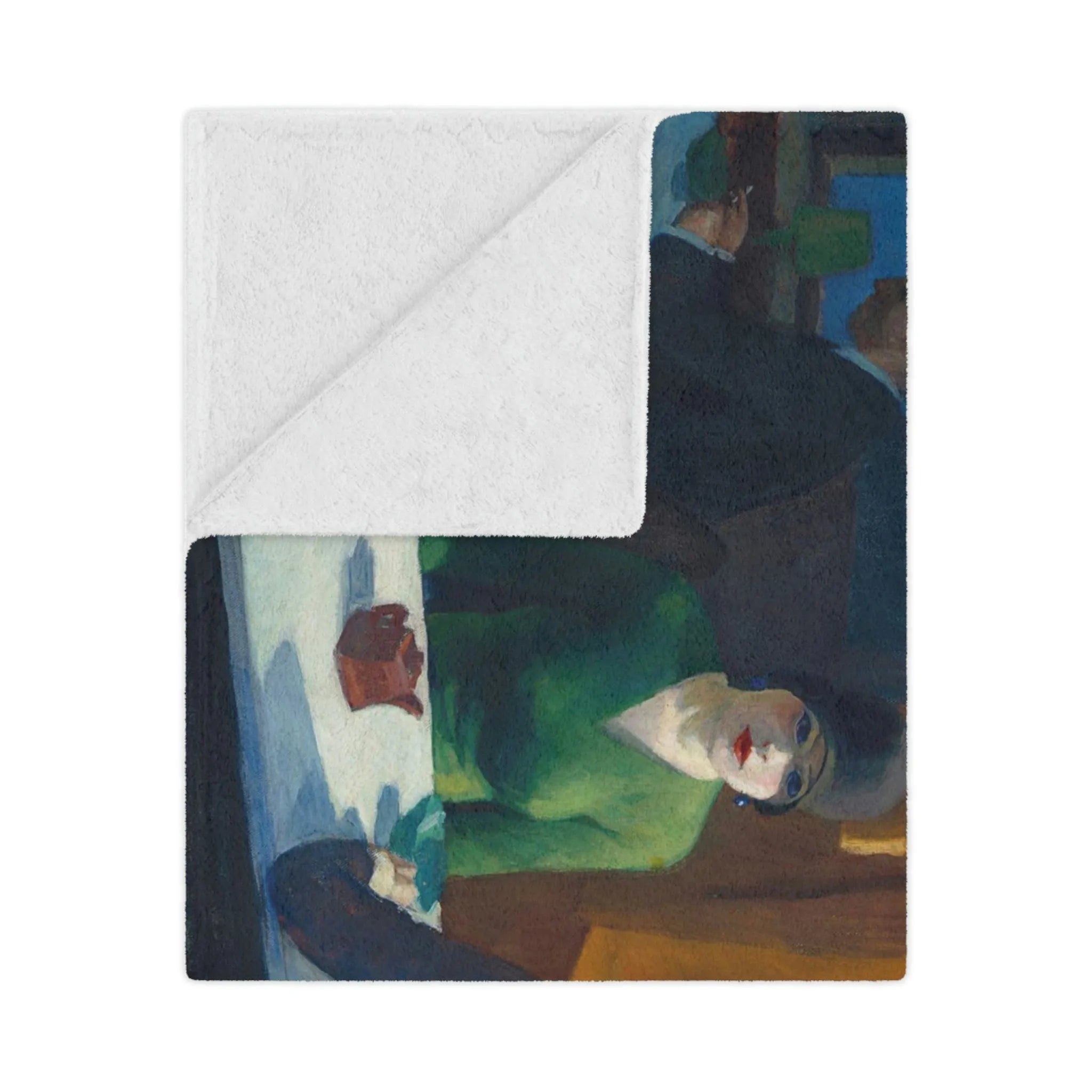 Artistry Meets Comfort: Chop Suey by Edward Hopper Blanket