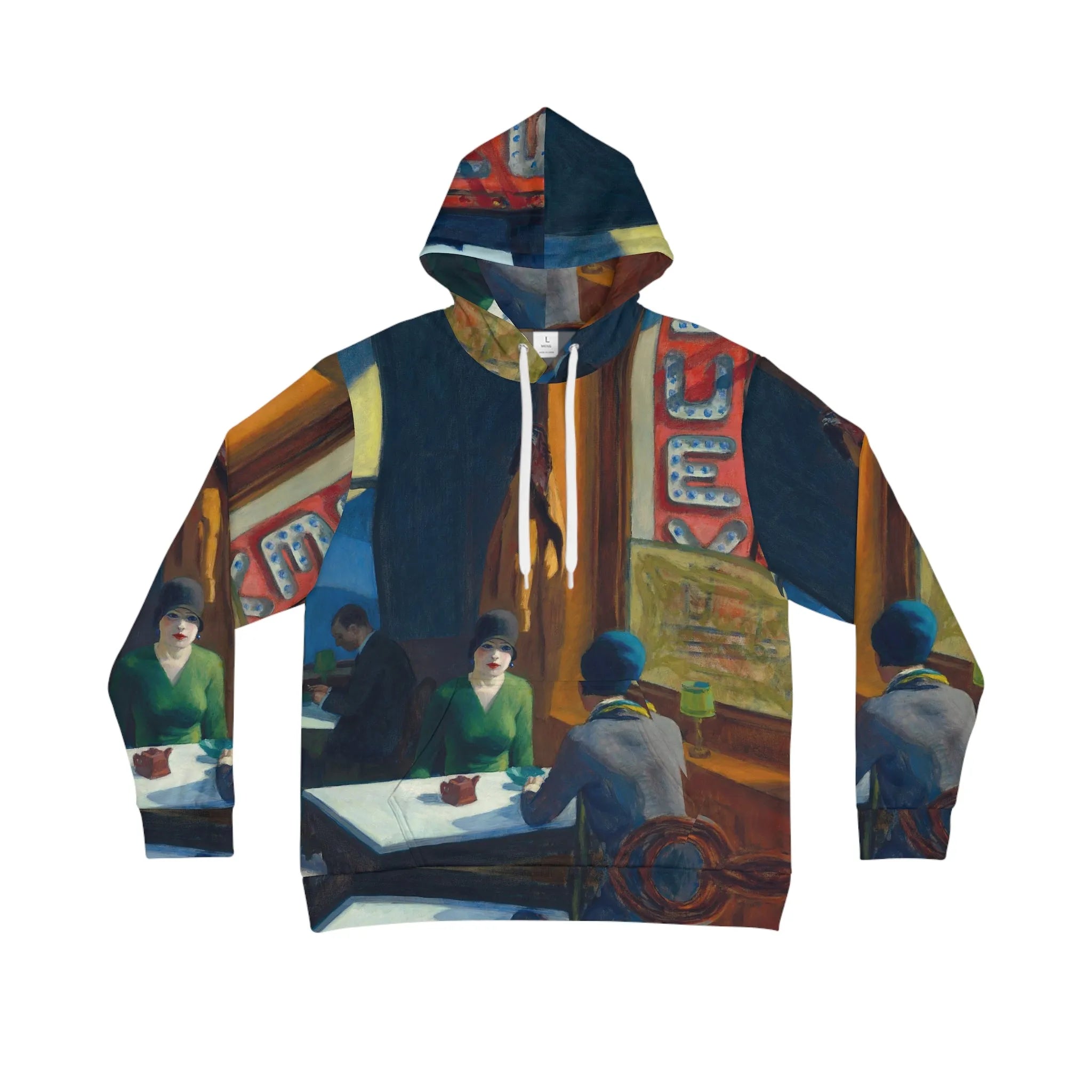 Chop Suey by Edward Hopper Art Hoodie