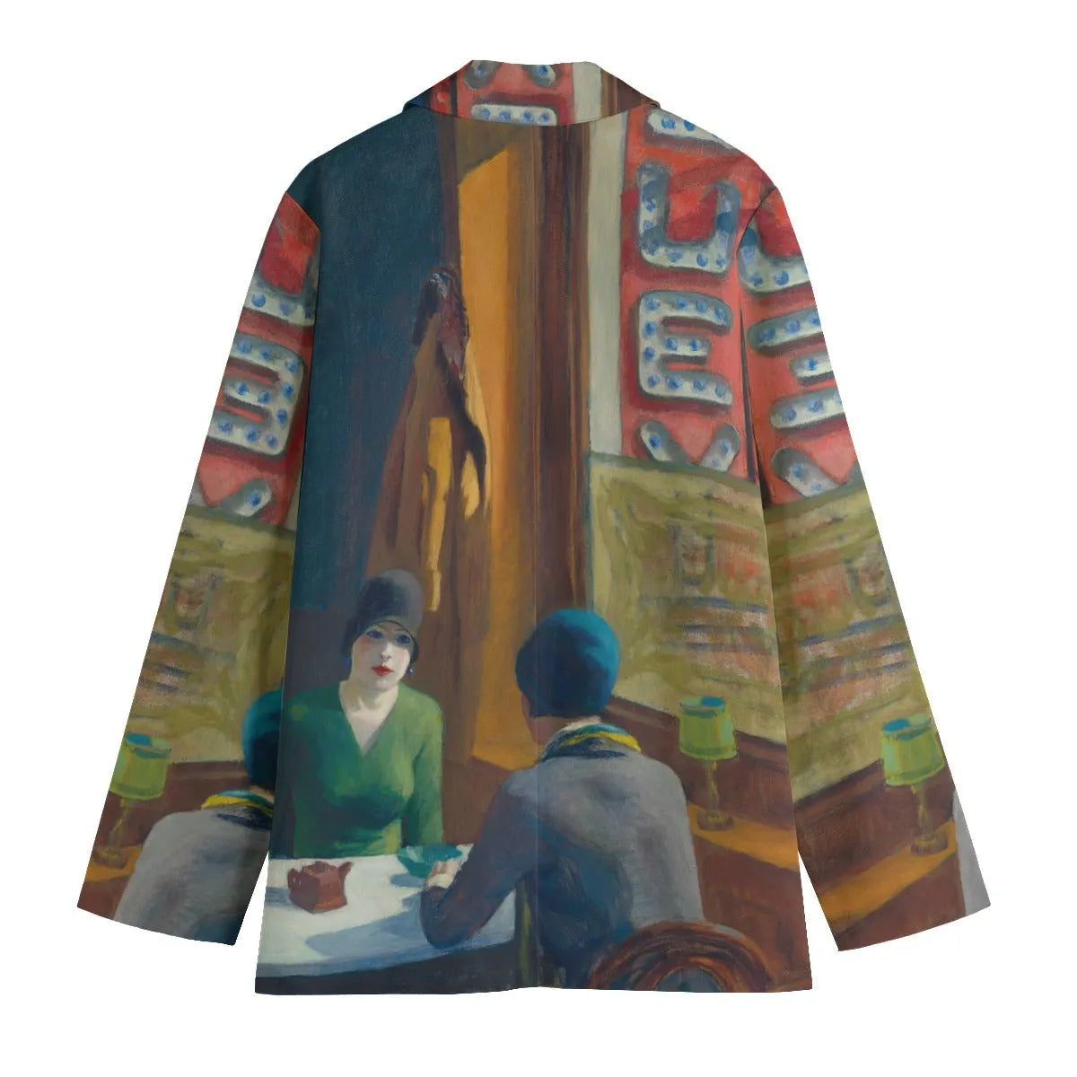 Chop Suey by Edward Hopper Women’s Blazer