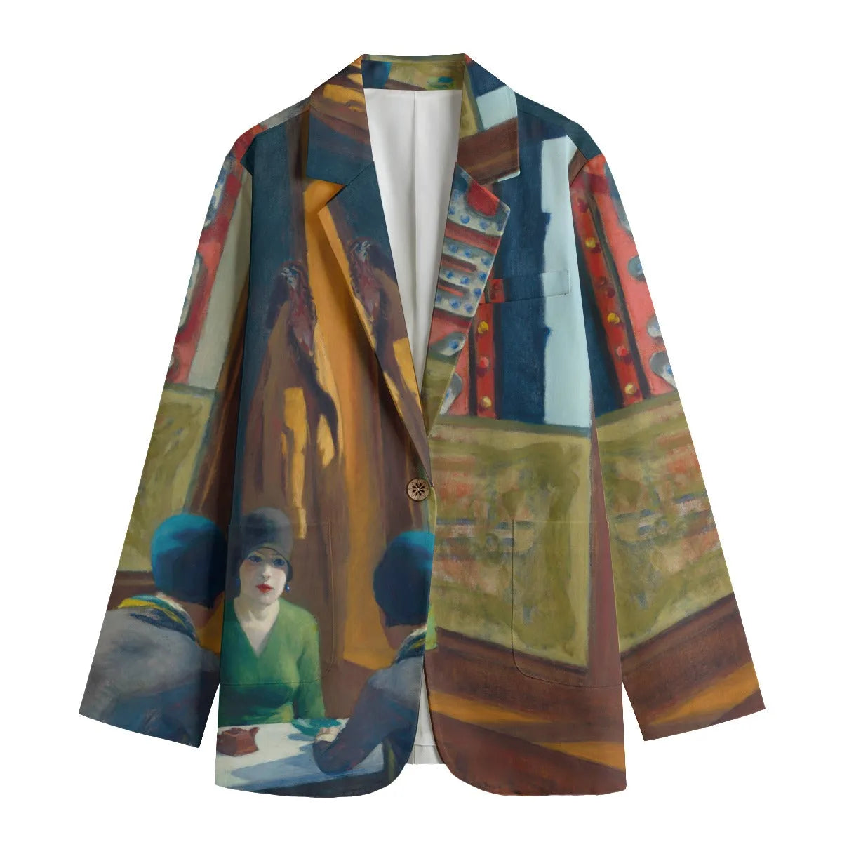 Chop Suey by Edward Hopper Women’s Blazer