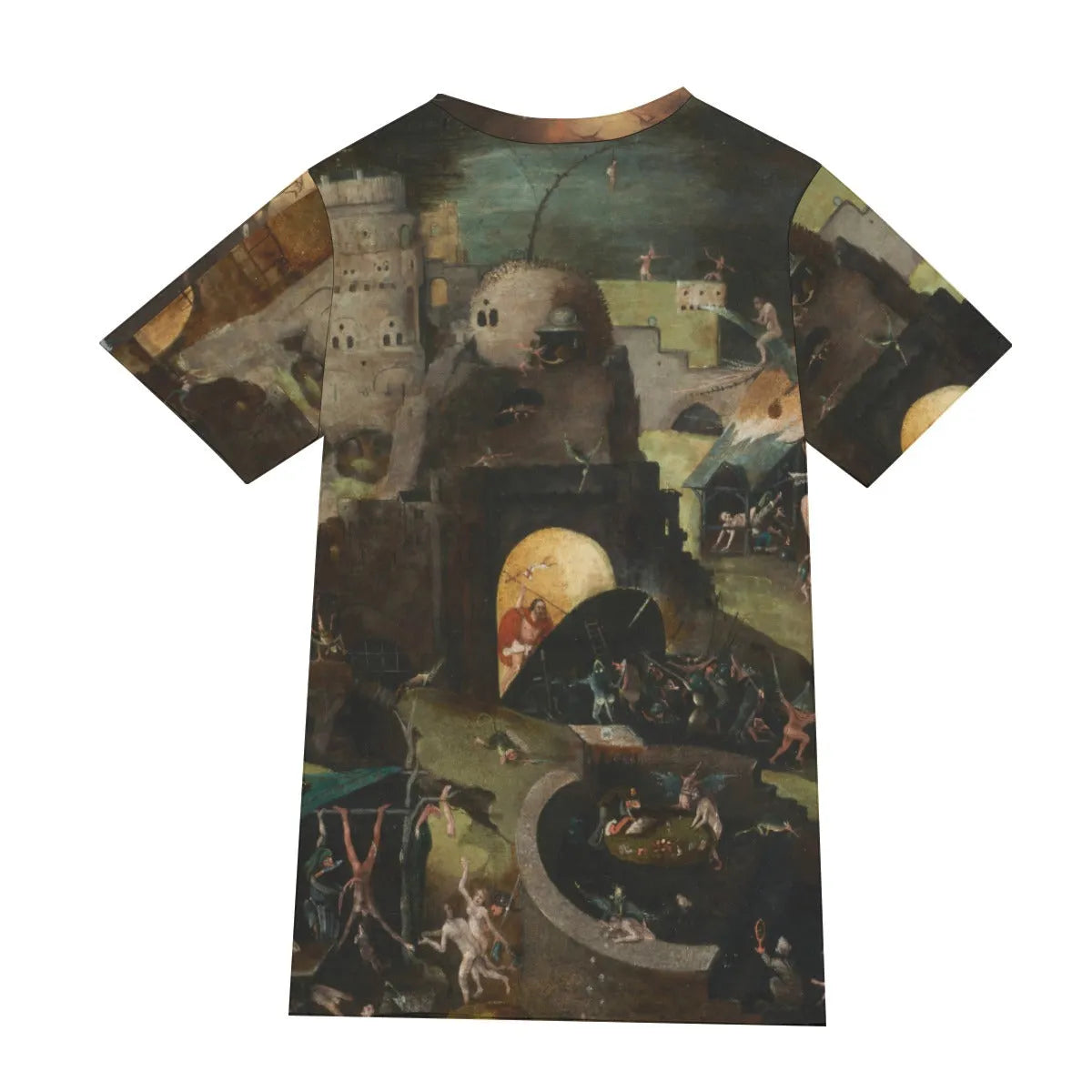 Christ Breaking Down the Gates of Hell by Hieronymus Bosch T-Shirt