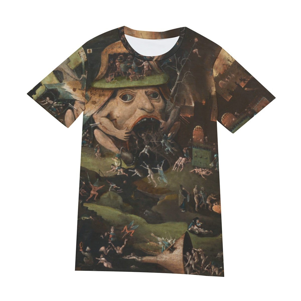 Christ Breaking Down the Gates of Hell by Hieronymus Bosch T-Shirt