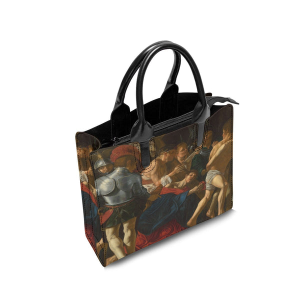 Christ Carrying The Cross Caravaggio Baroque Art Handbag