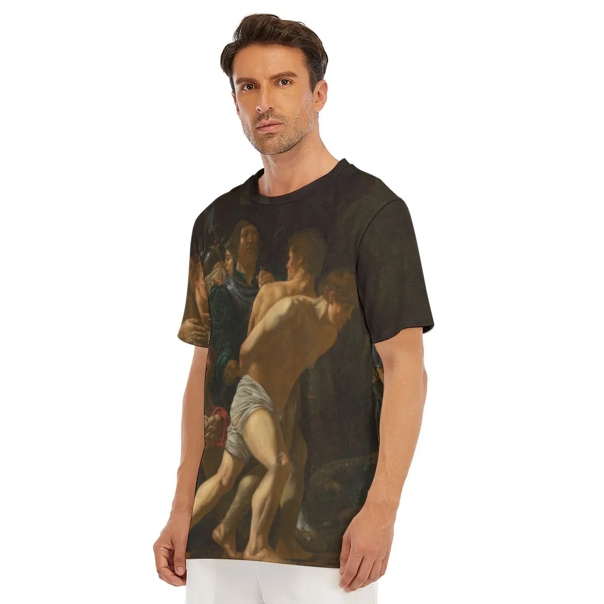 Christ Carrying The Cross Caravaggio Baroque Art T-Shirt