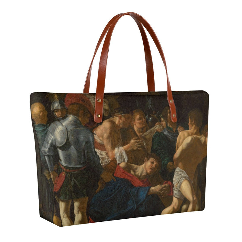 Christ Carrying The Cross Caravaggio Tote Bag