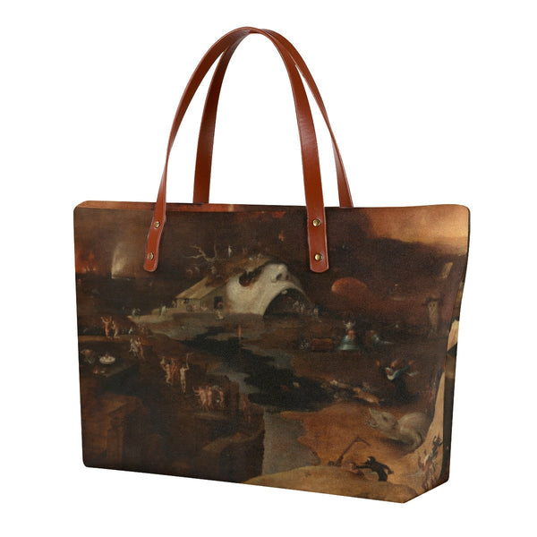 Christ’s Descent into Hell by Hieronymus Bosch Tote Bag