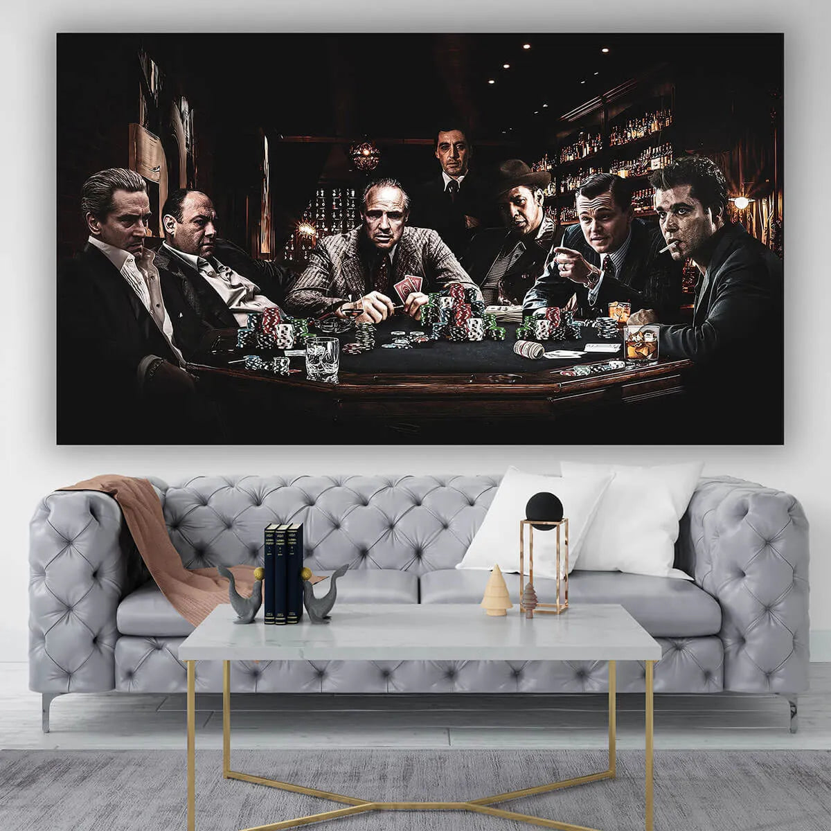 Classic Film Legends Canvas Print Wall Art