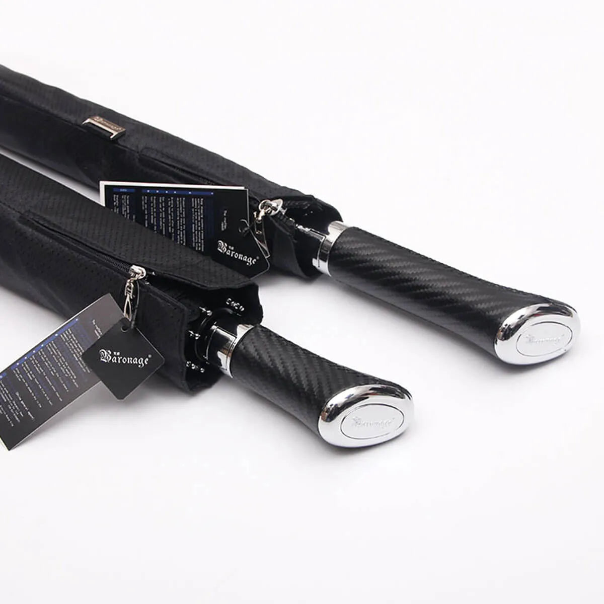 Classic Luxury Carbonfiber Gentleman Aluminum Umbrella