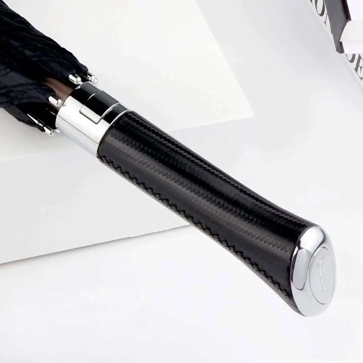 Classic Luxury Carbonfiber Gentleman Aluminum Umbrella