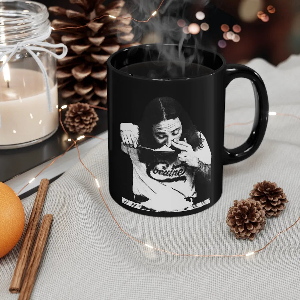 Cocaine Cowboy Black mug 11oz