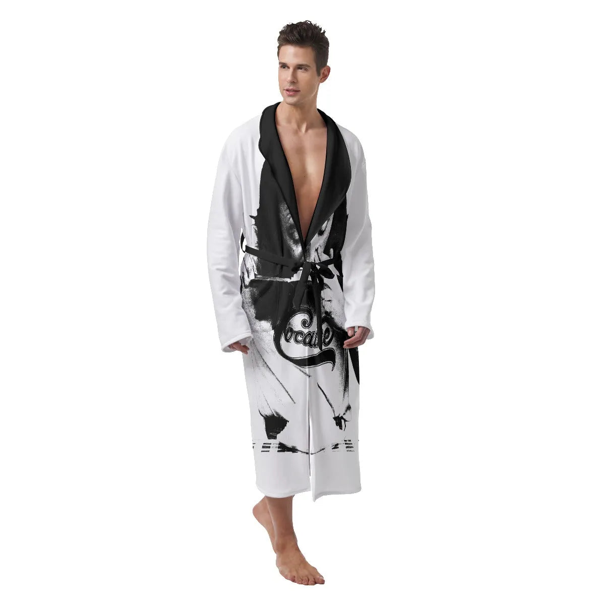 Cocaine Cowboy Heavy Fleece Robe