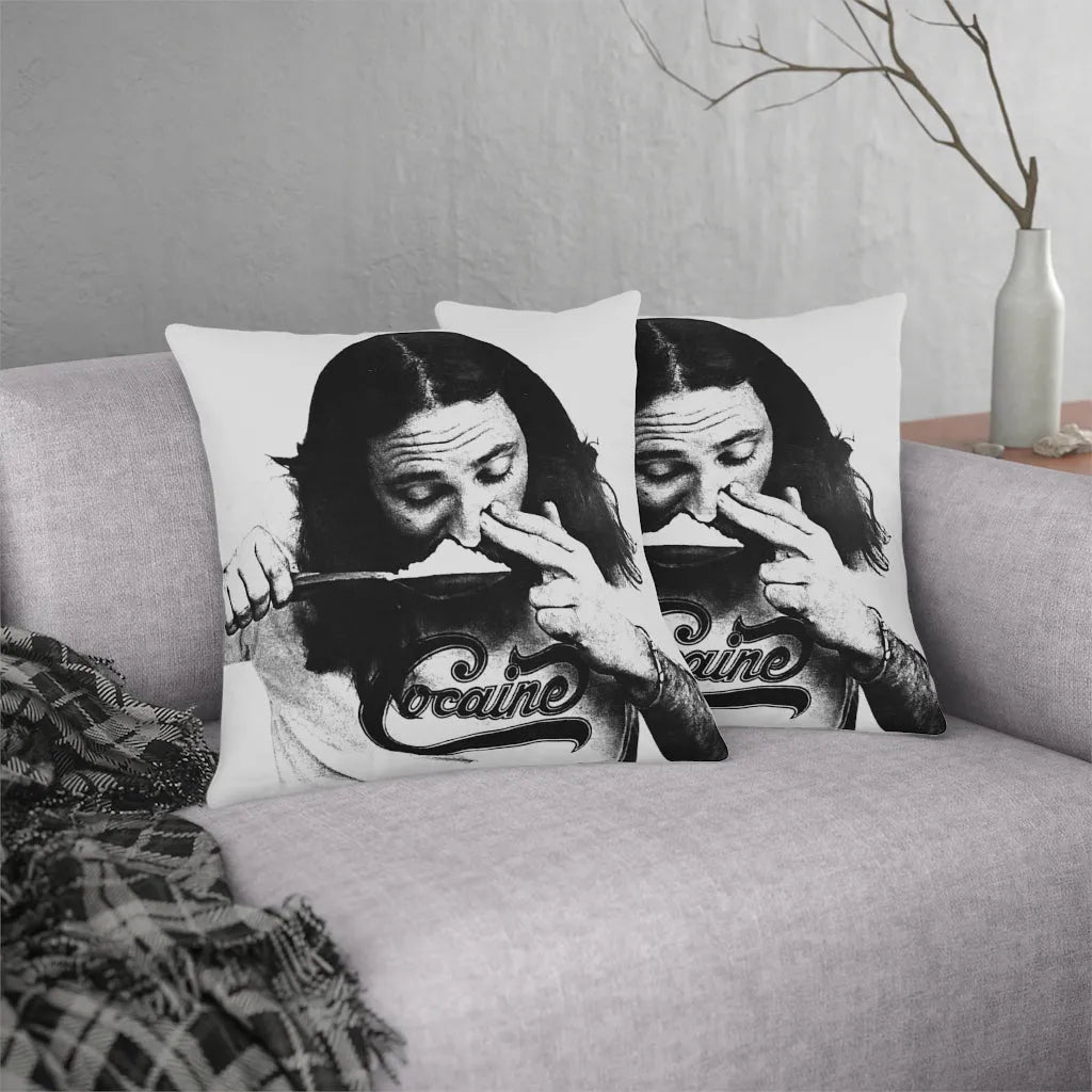 Cocaine Cowboy Waterproof Pillows