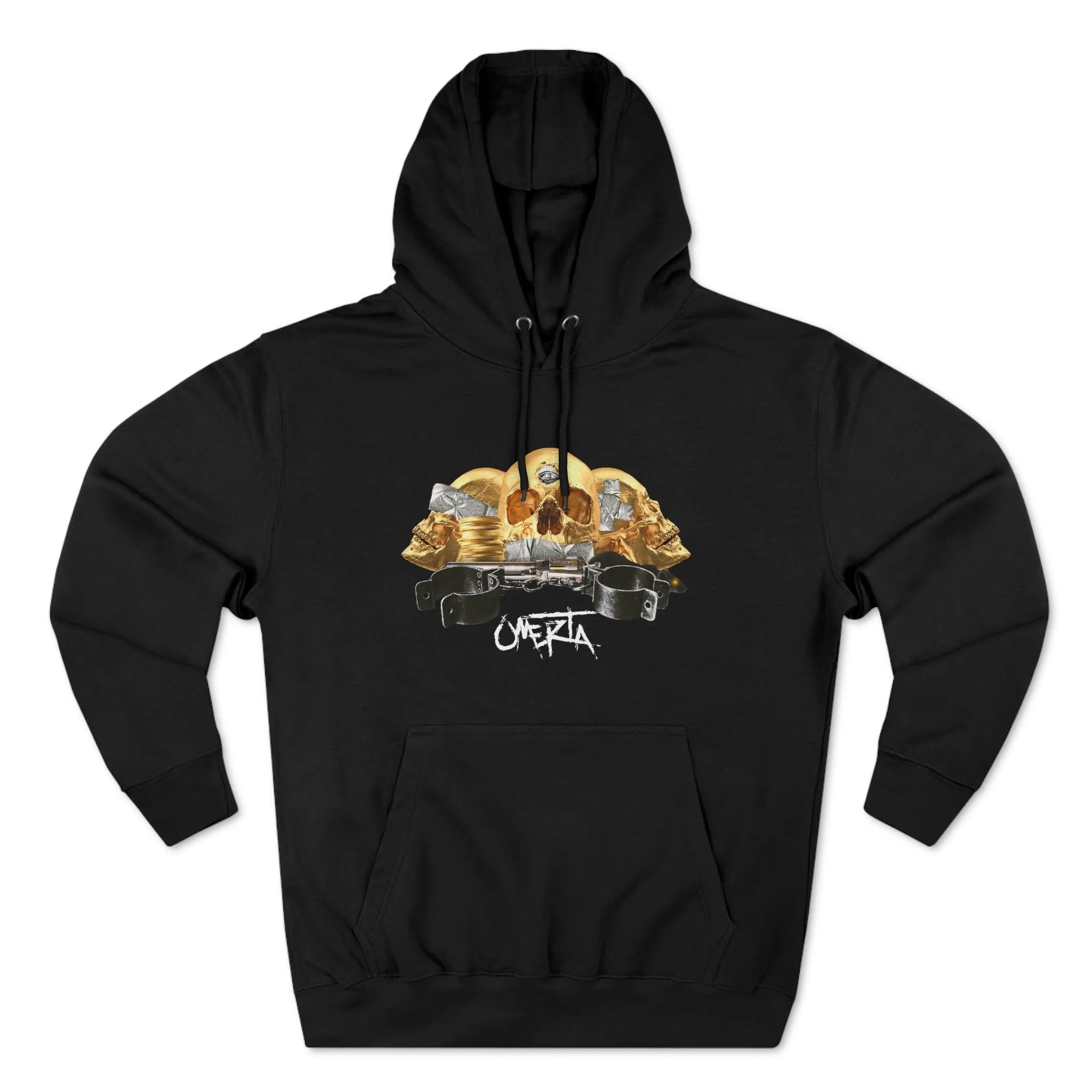 Code of Silence Omerta Golden Pullover Hoodie