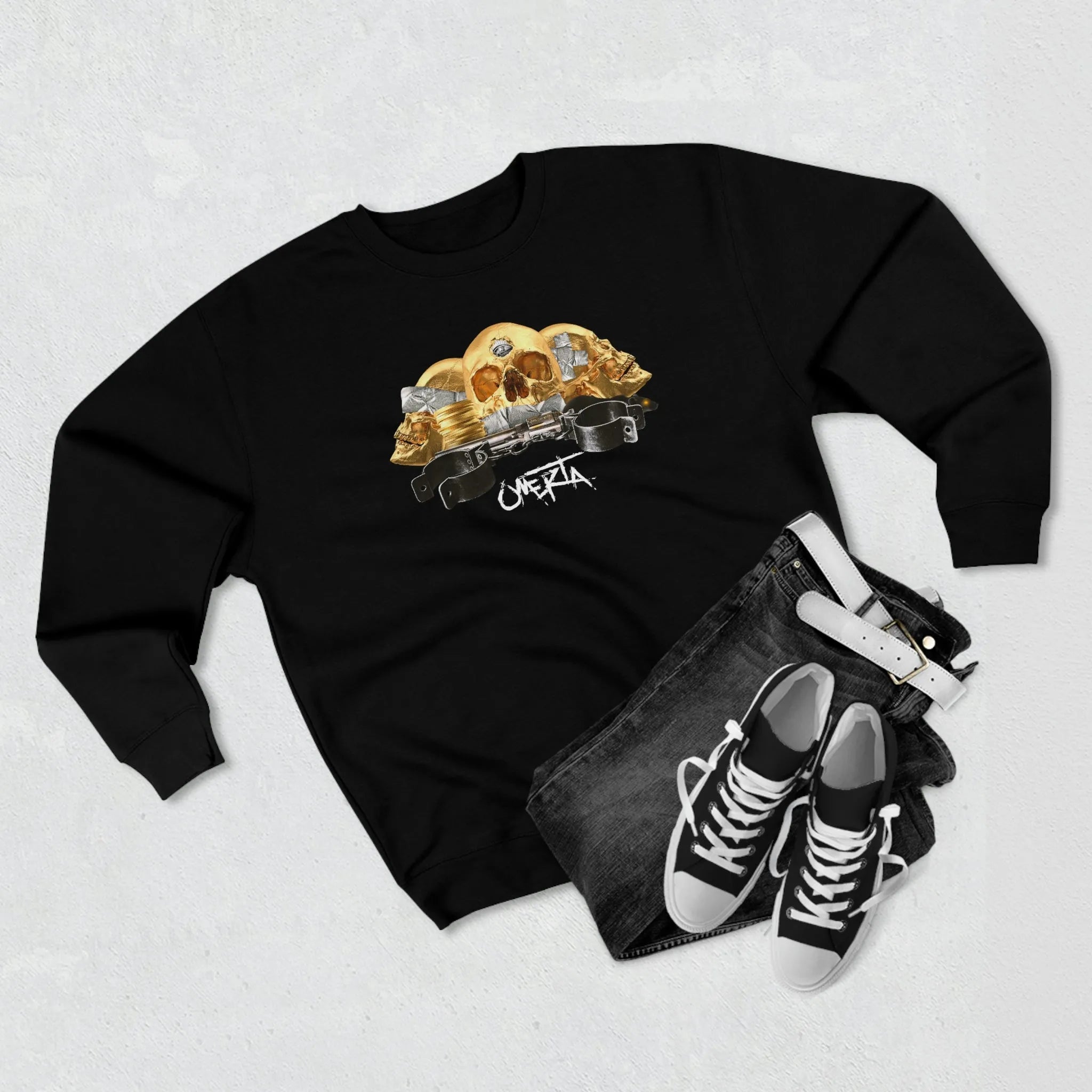 Code of Silence Omerta Golden Sweatshirt