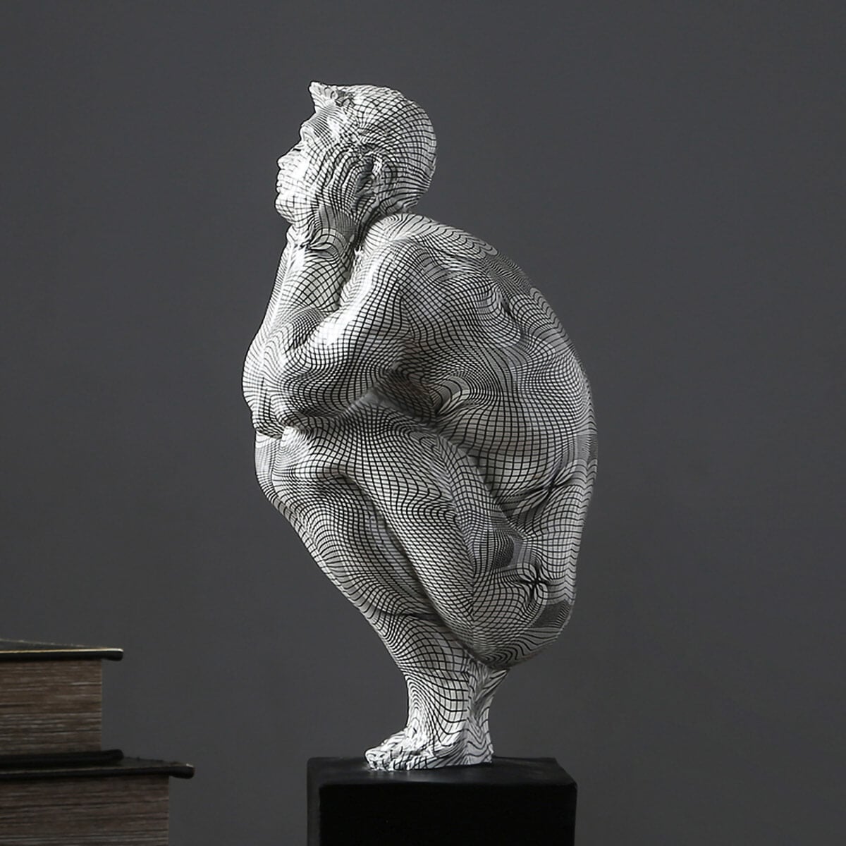 Modern Thinker Statue - Unique Gift
