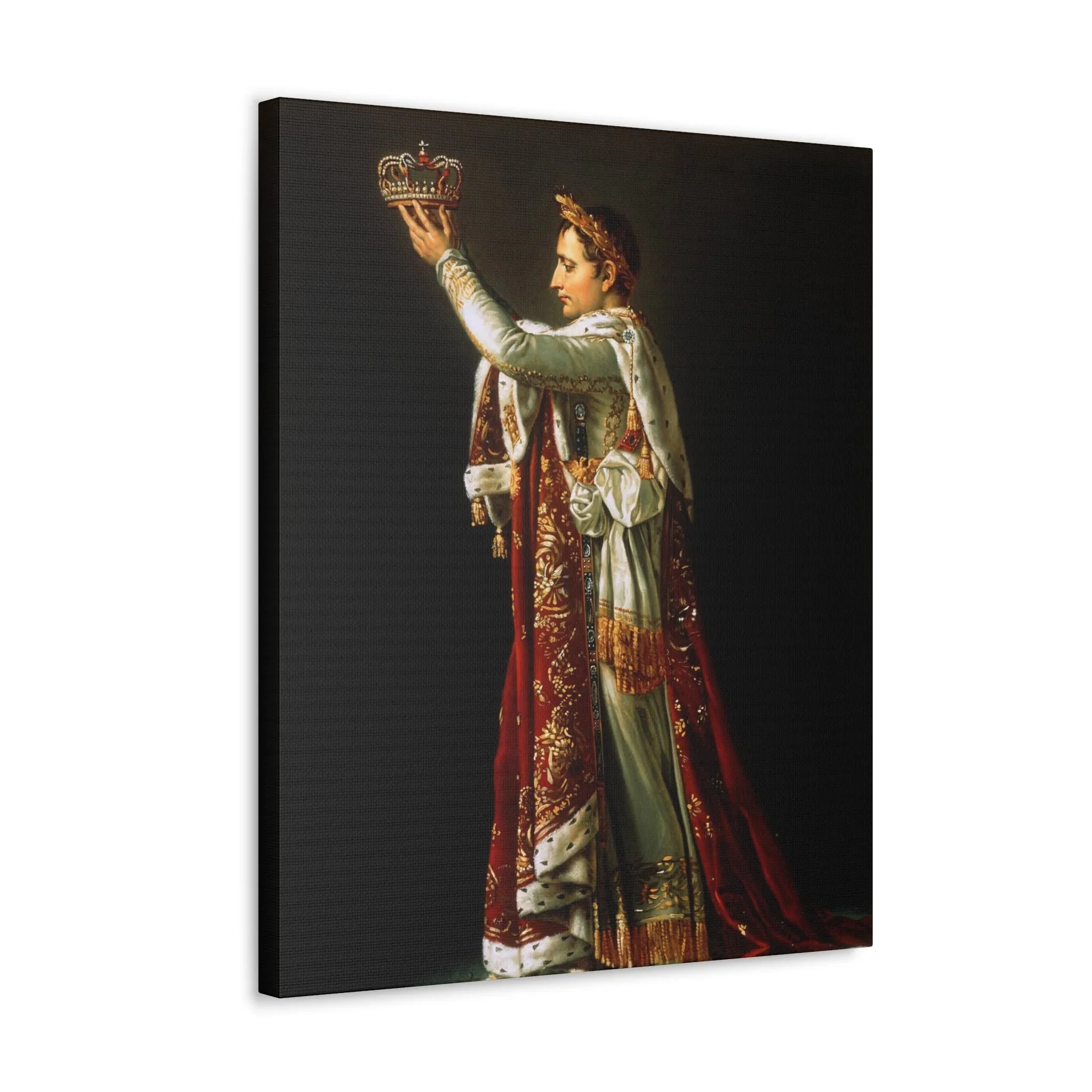 Elevate Your Space with The Coronation of Napoleon Canvas Wrap