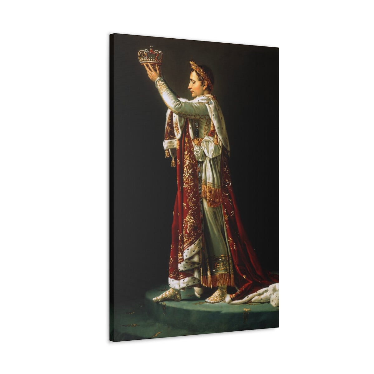 Elevate Your Space with The Coronation of Napoleon Canvas Wrap