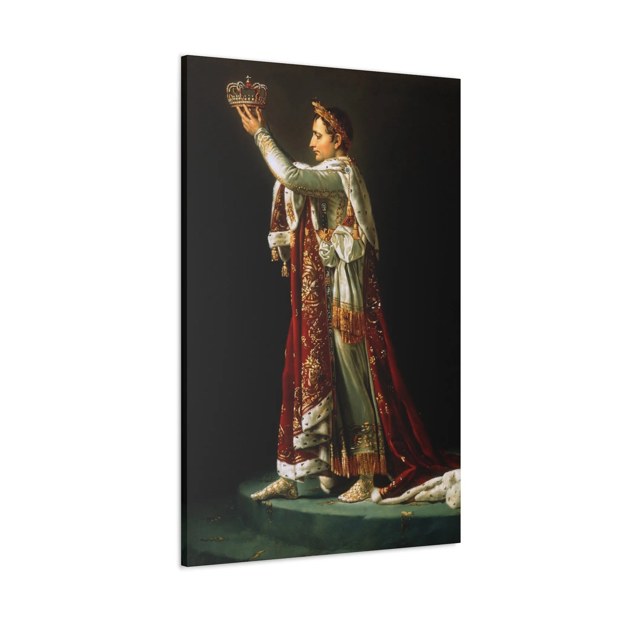 Elevate Your Space with The Coronation of Napoleon Canvas Wrap