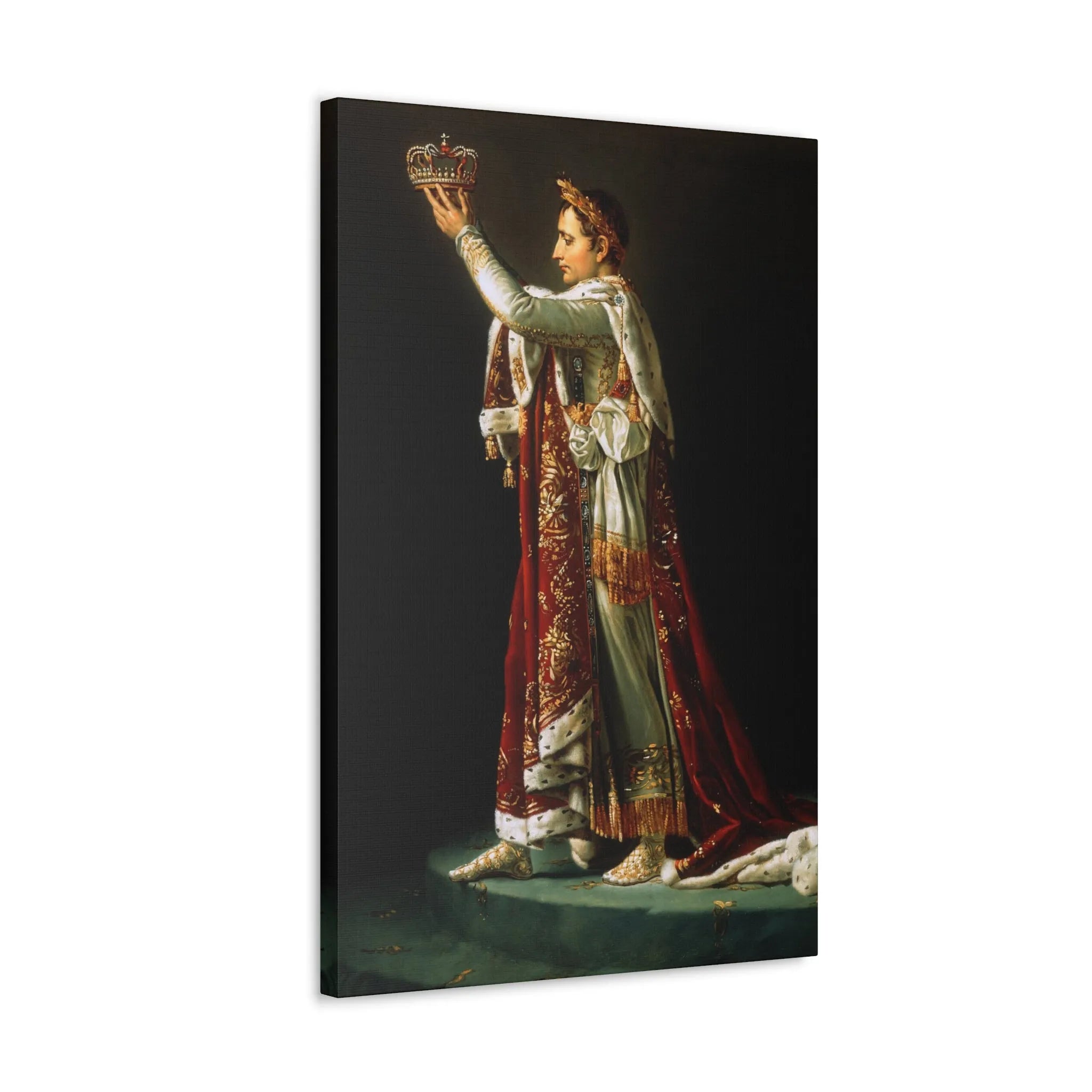 Elevate Your Space with The Coronation of Napoleon Canvas Wrap