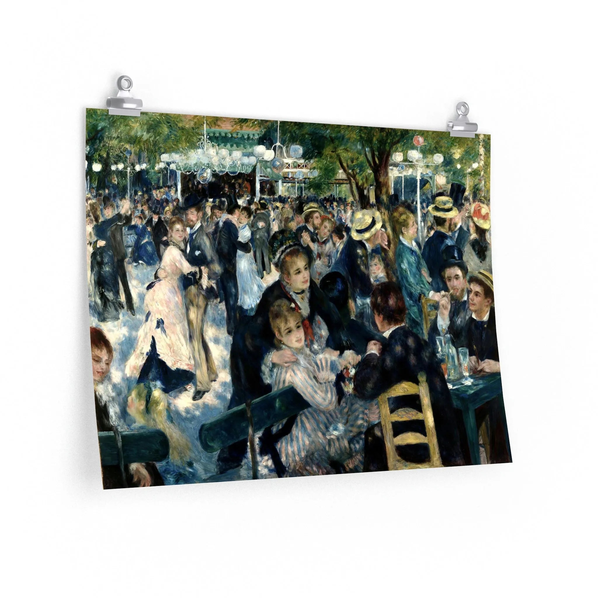 Dance at Le Moulin de la Galette Art Premium Posters