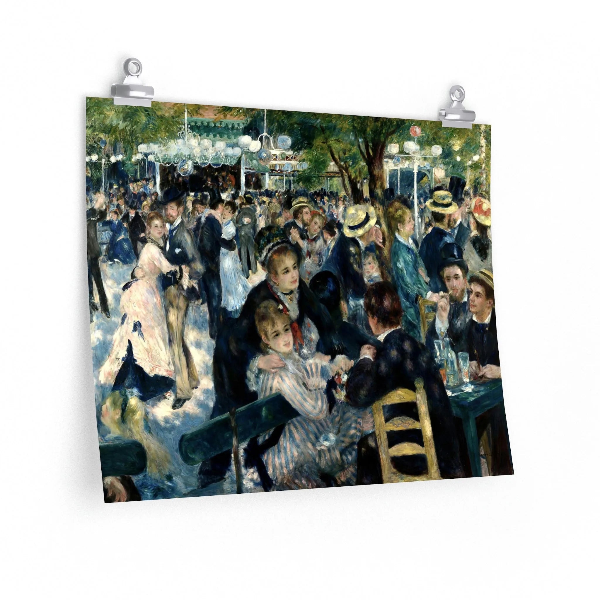 Dance at Le Moulin de la Galette Art Premium Posters