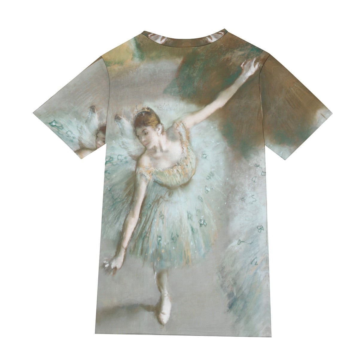 Dancer in Green Painting by Edgar Degas T-Shirt