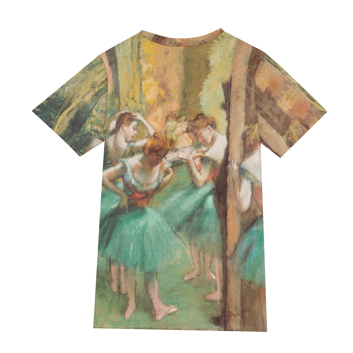 Dancers Pink and Green by Edgar Degas T-Shirt