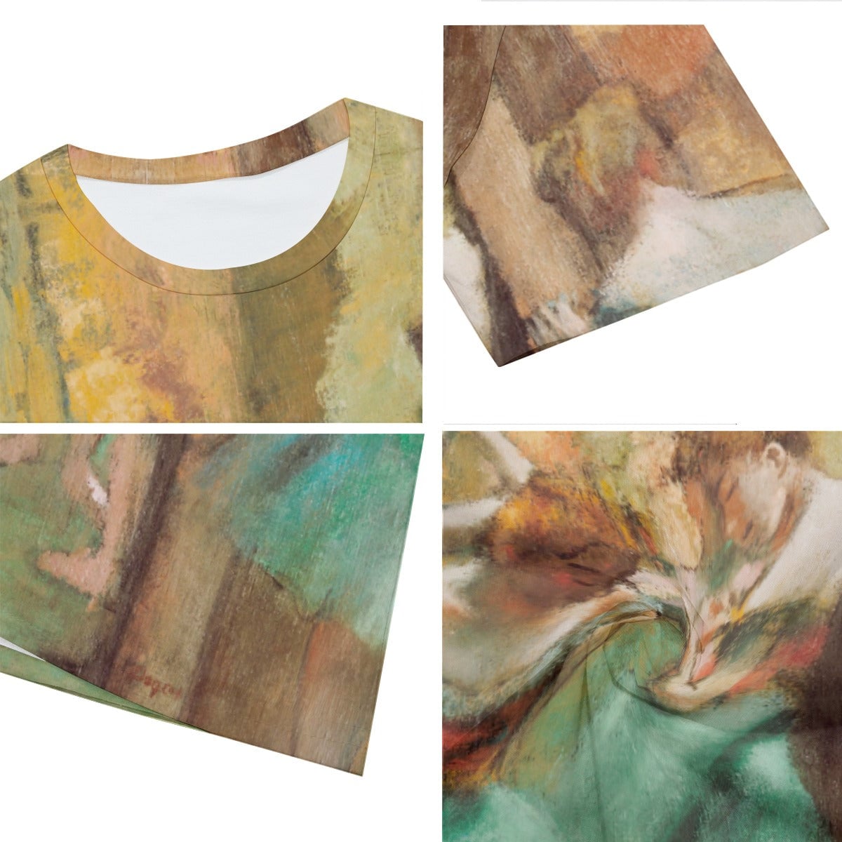 Dancers Pink and Green by Edgar Degas T-Shirt