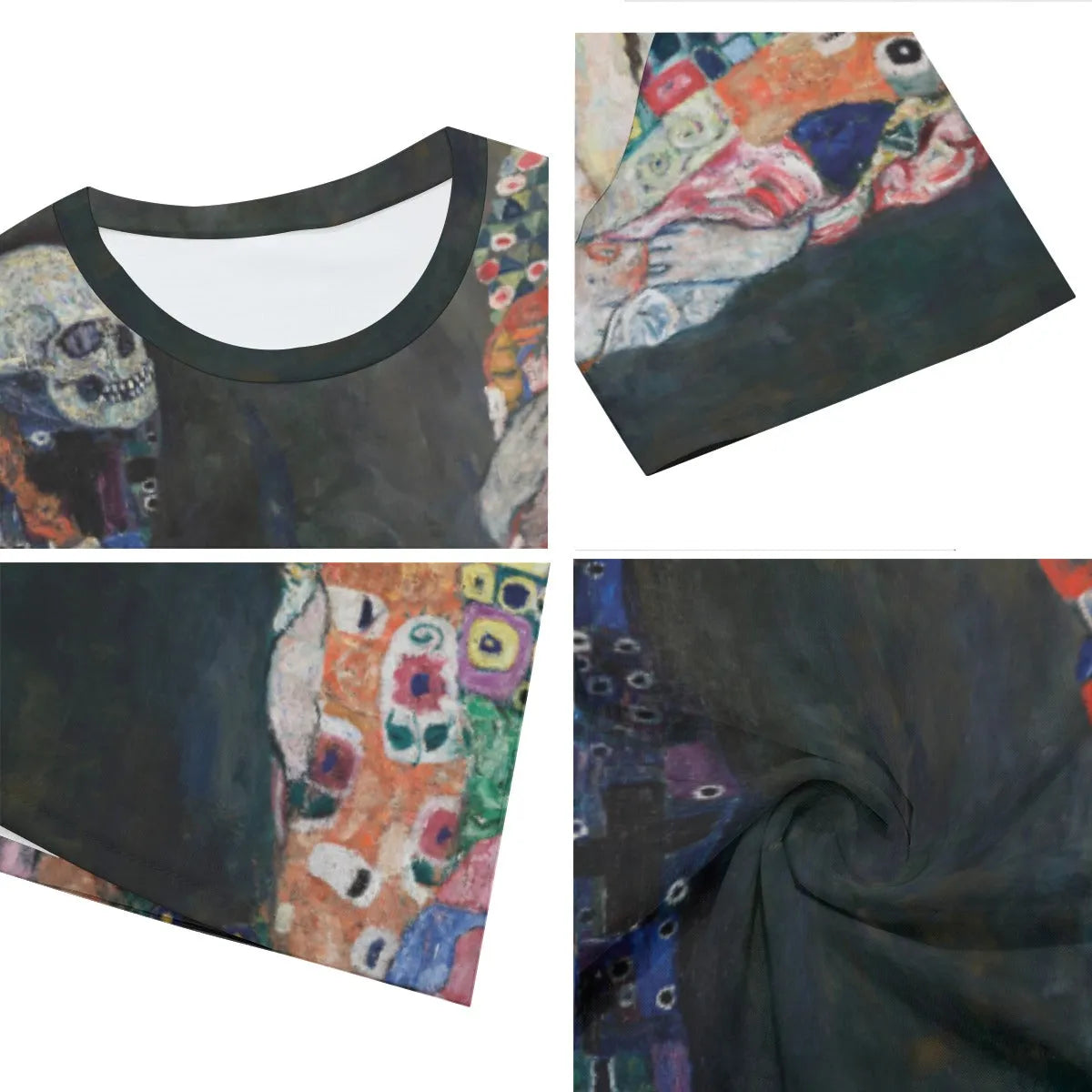 Death and Life by Gustav Klimt T-Shirt