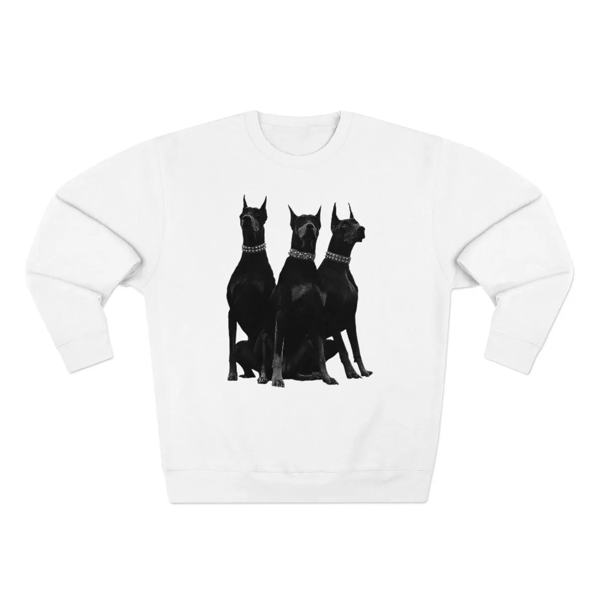 Dobermans Pinscher Gangster Dog Art Sweatshirt