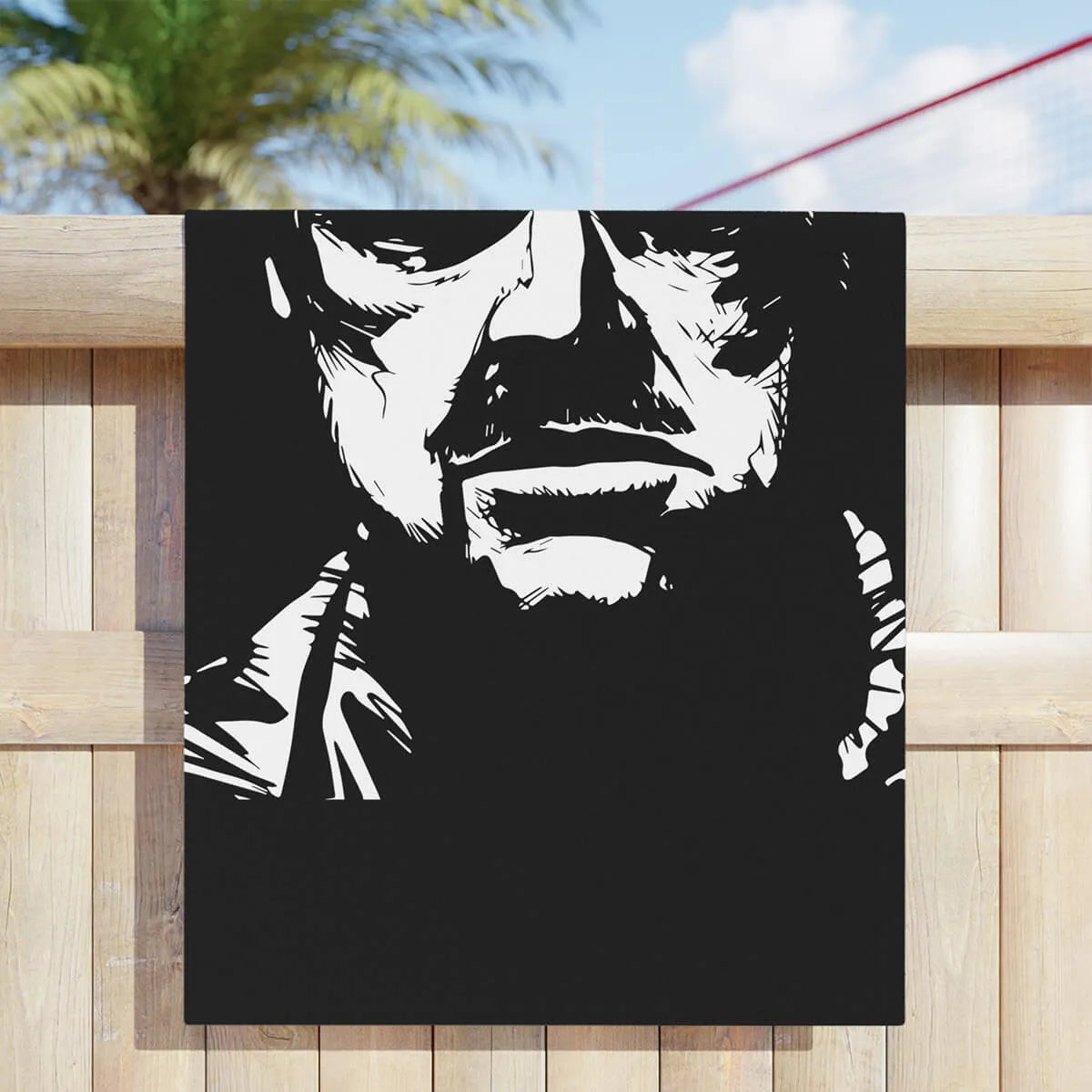 Don Corleone The Godfather Beach Towel