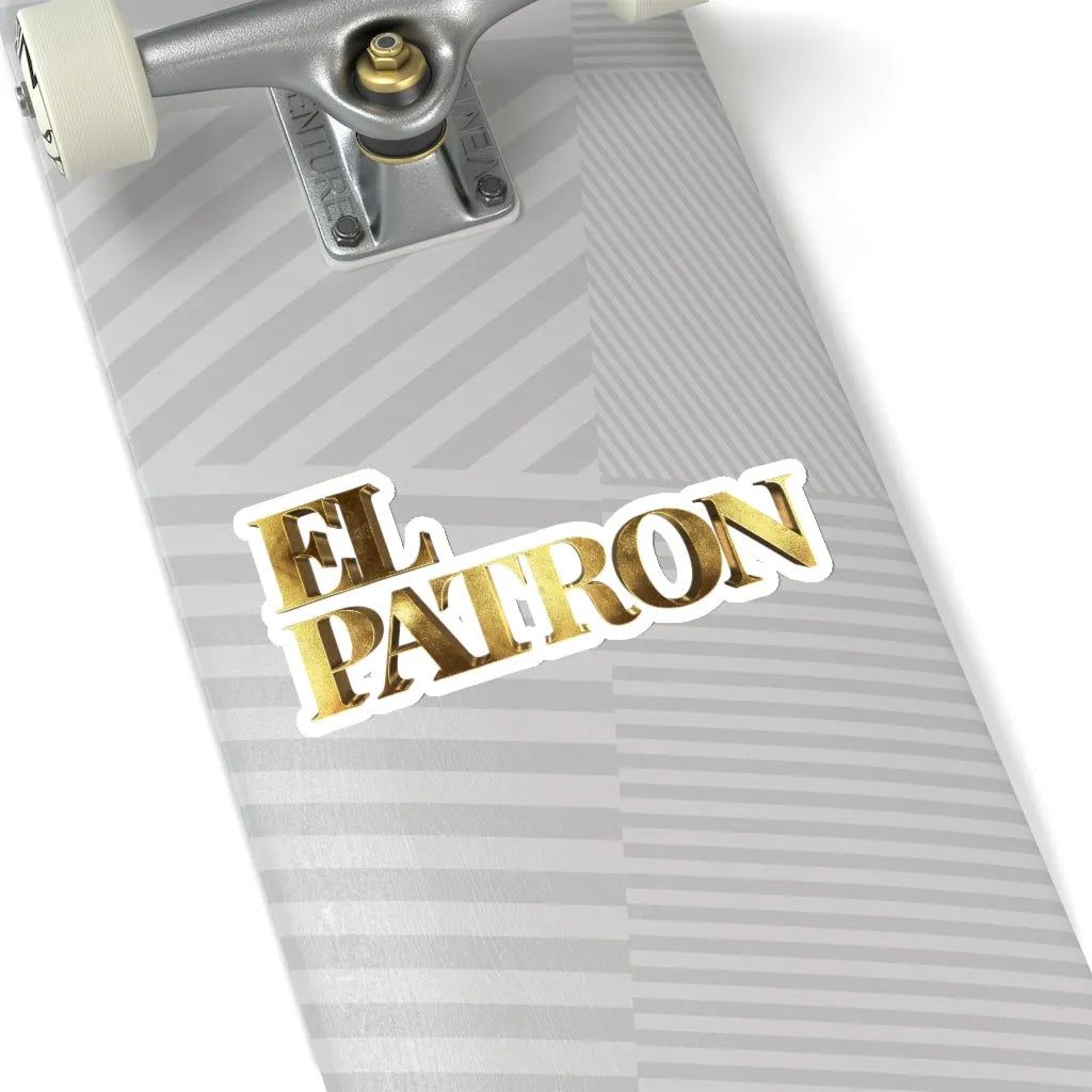 Don Pablo El Patron Golden Colombian Boss El Jefe Stickers