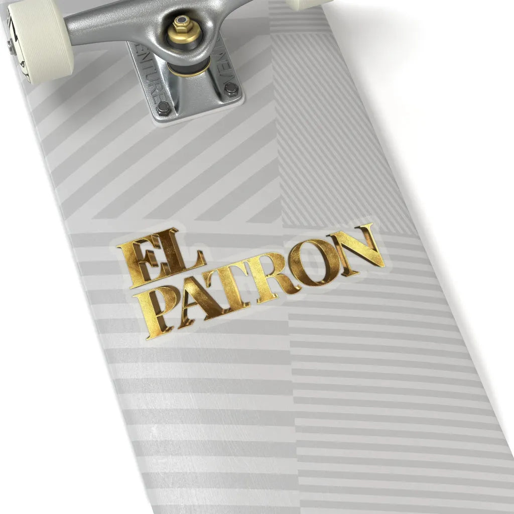 Don Pablo El Patron Golden Colombian Boss El Jefe Stickers